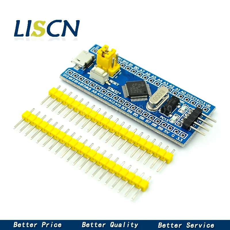 10 шт./лот STM32F103C8T6 ARM STM32 Минимальный модуль системной платы для Arduino|Соединители| |