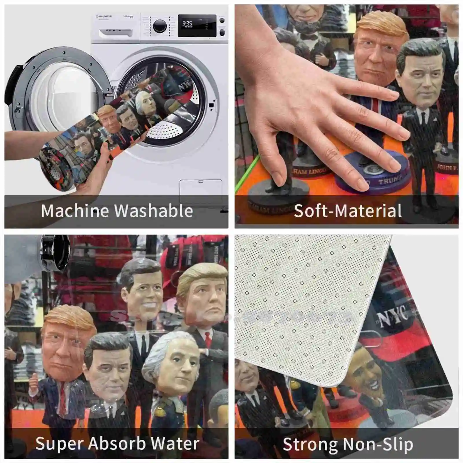 Подставка под дверь с поплавковыми головками В президентском стиле подставка