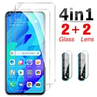 Защитное закаленное стекло 4 в 1 для Huawei Nova 5 t, Защитная пленка для объектива камеры на Nova 5 T, Nova5 T, Nova5t, T5, HD защита