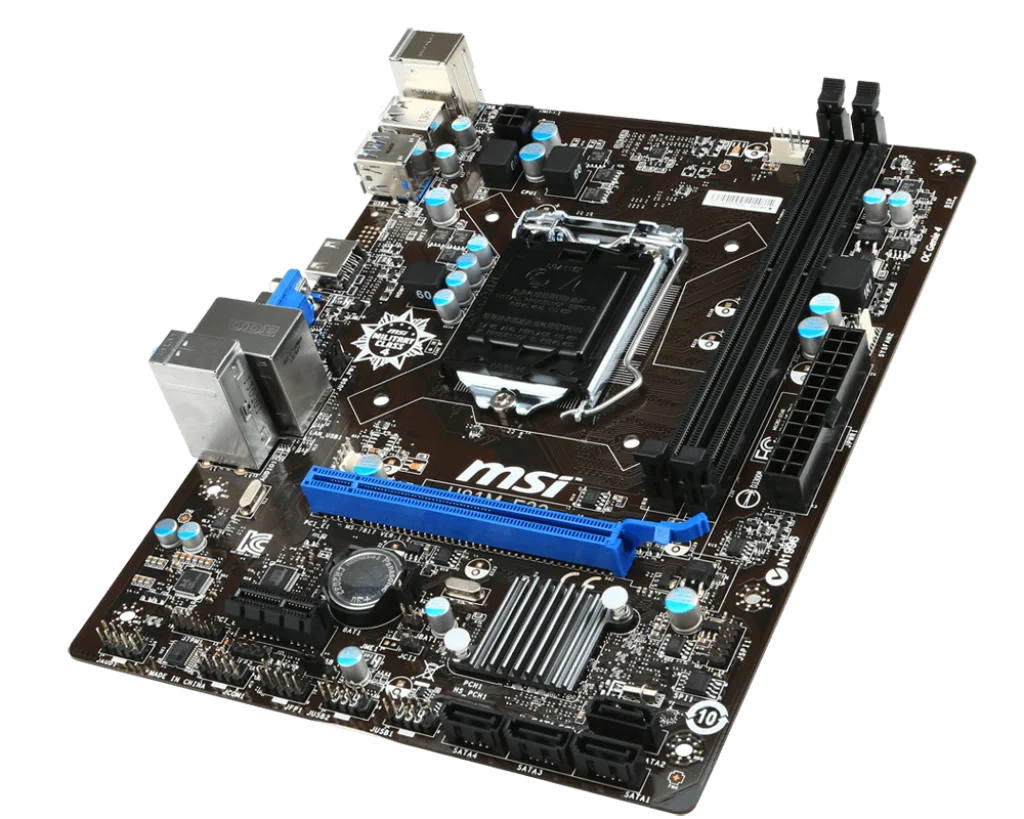 Новая материнская плата msi h81m-E33 lga1150 socket intel 2xddr3 ram SATAIII ssd USB 3,0 HDMI+ VGA PCI-E X16 плата для рабочего стола