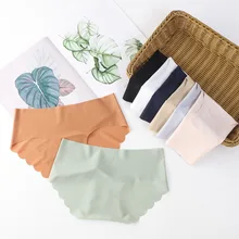 Seamless Panty Set Underwear Female Comfort Intimates Fashion Ladies Low-Rise Briefs Panties Women Sexy Lingerie