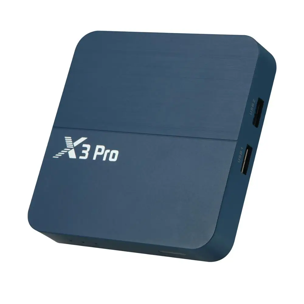 ТВ приставка X3PRO Android 9 0 8K 4 Гб ОЗУ 32 ГБ 64 ПЗУ четырехъядерный процессор Amlogic
