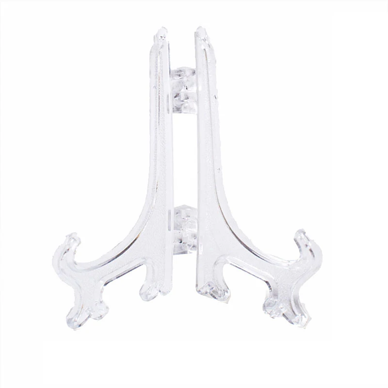 10 штук упак. пластиковая стойка для торта печенья складные мольберты пластина