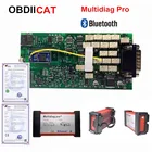 2017,1 Новинка Multidiag pro bluetooth одна зеленая плата 2016.R0 Keygen OBD2 считыватель кодов Авто OBD диагностический инструмент obd сканер