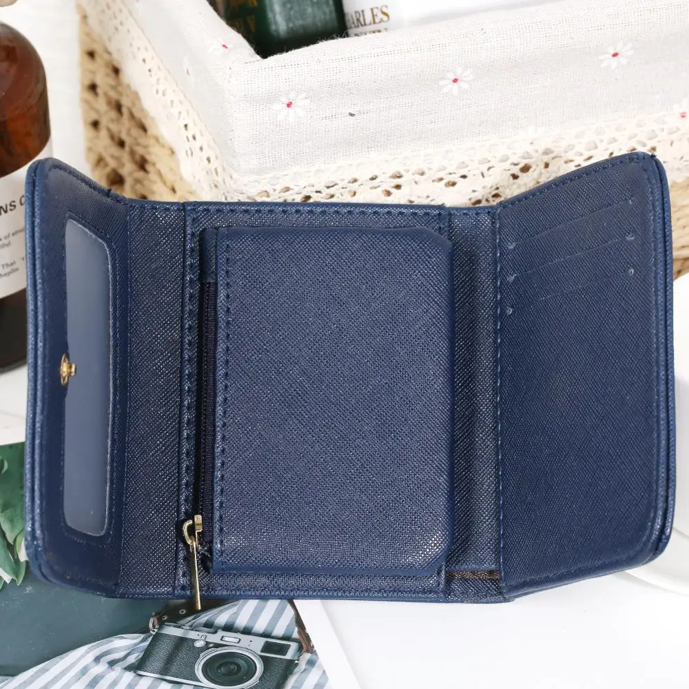 

Cute Sloth Pattern Luxury Mini Women Wallets Short Female Purse Card Holder Women Cartera Mujer Small Women's PU Leather Purses