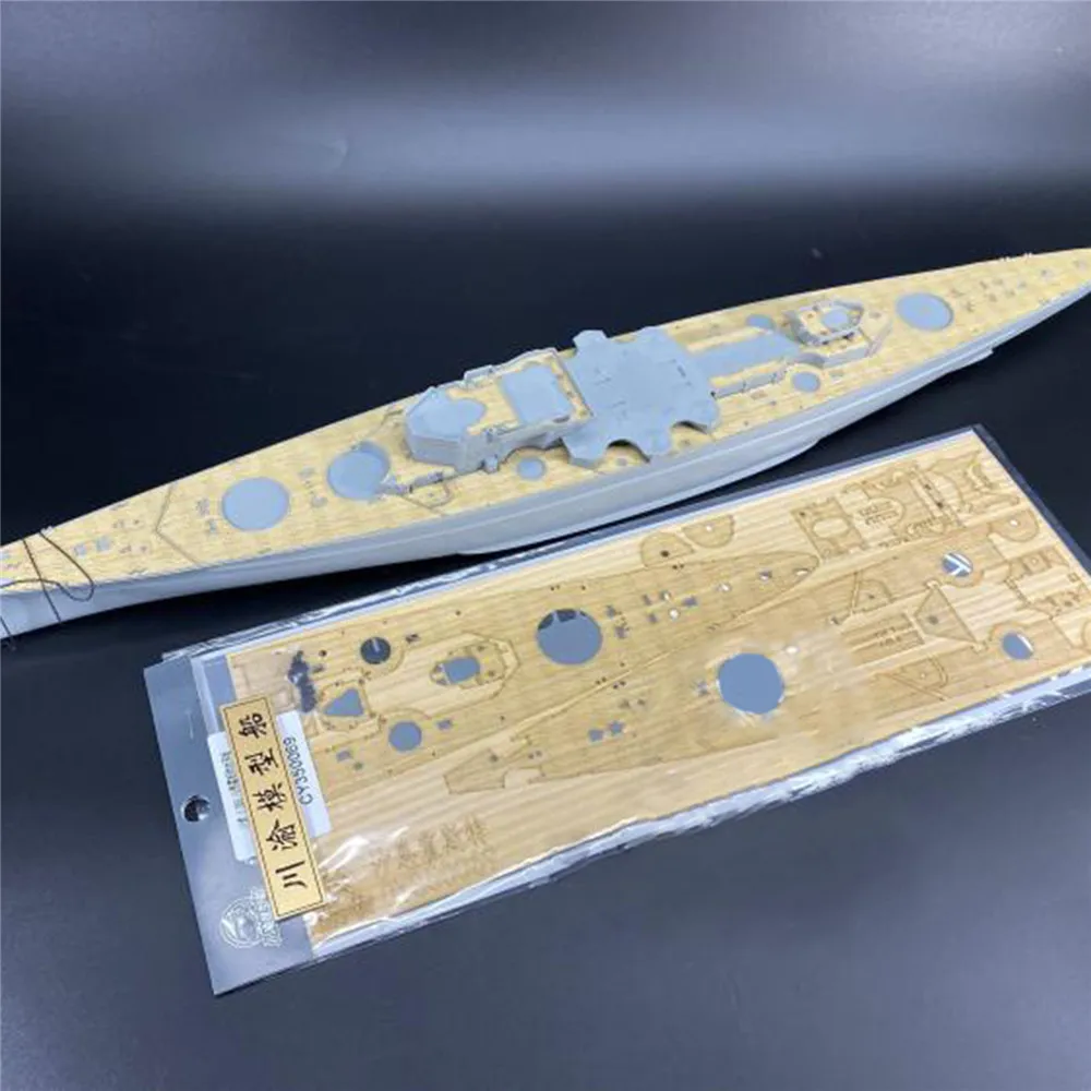 

For 1/350 Scale Scharnhorst 1943 Dragon 1040 Battleship Model DIY Wooden Deck Modification Part