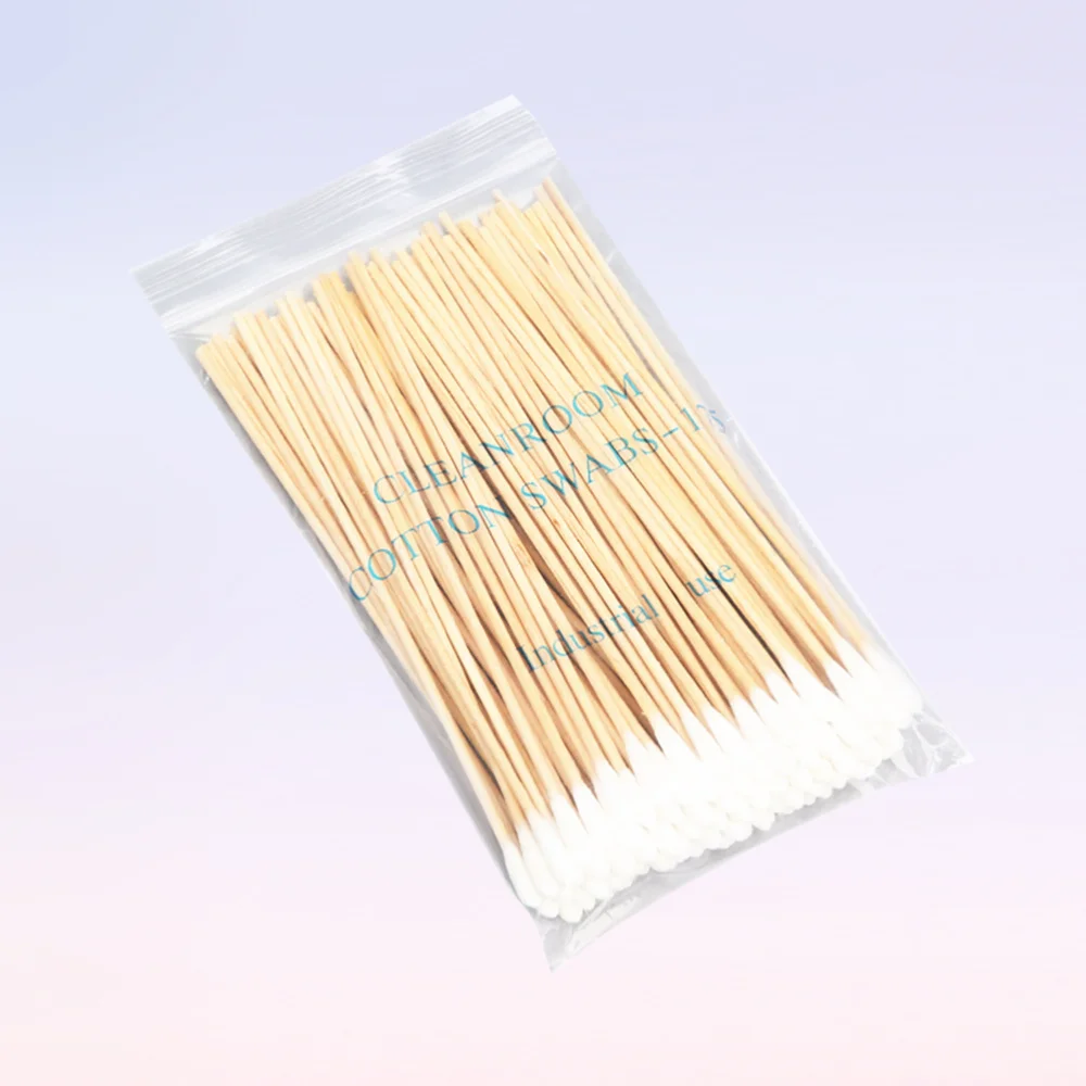 

5packs 100pcs/pack Disposable Cotton Swab for Ear Cleaning Makeup Application