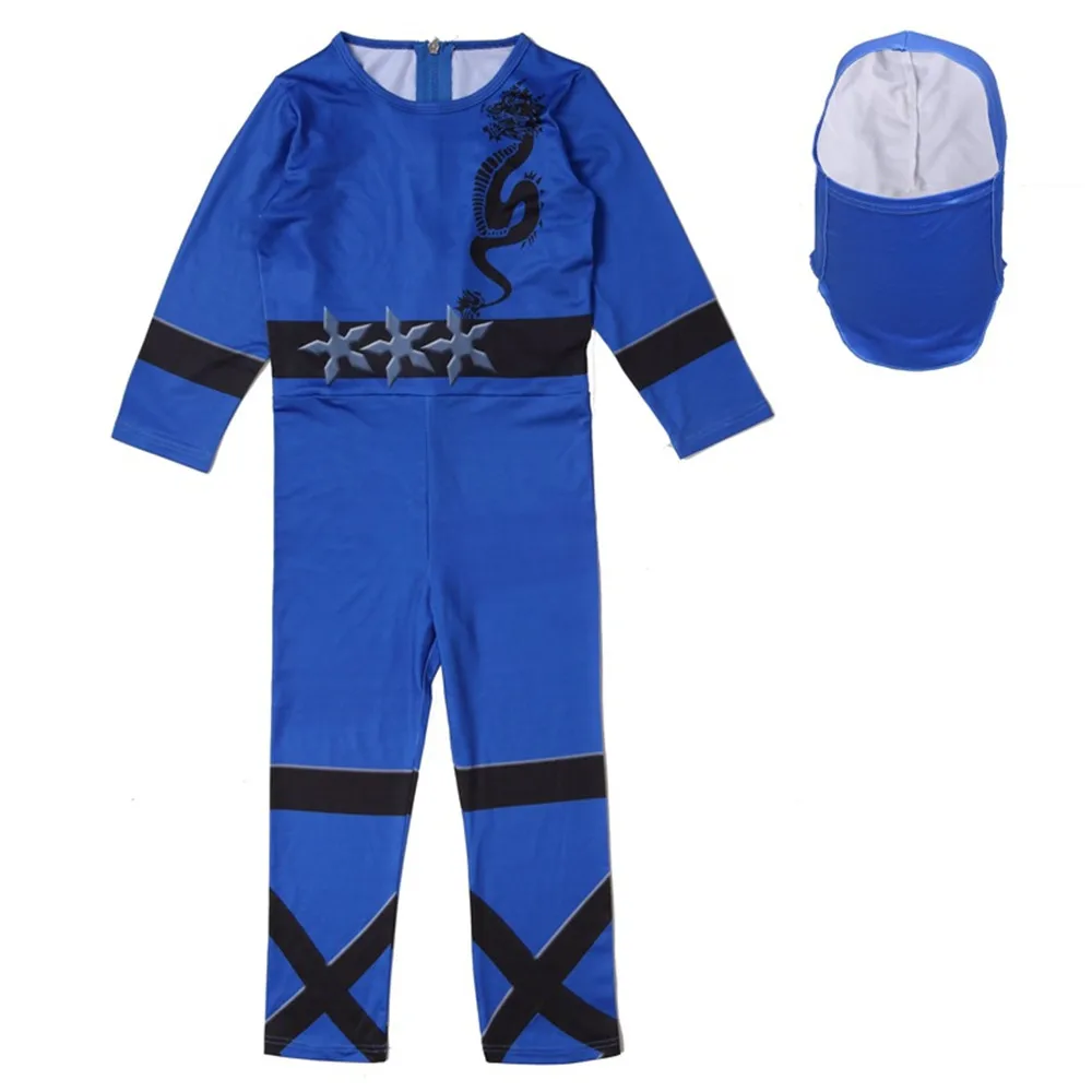 Ninja cosplay Costume Halloween For Kids Role Play Party Cosplay Anime Clothing Jumpsuits |