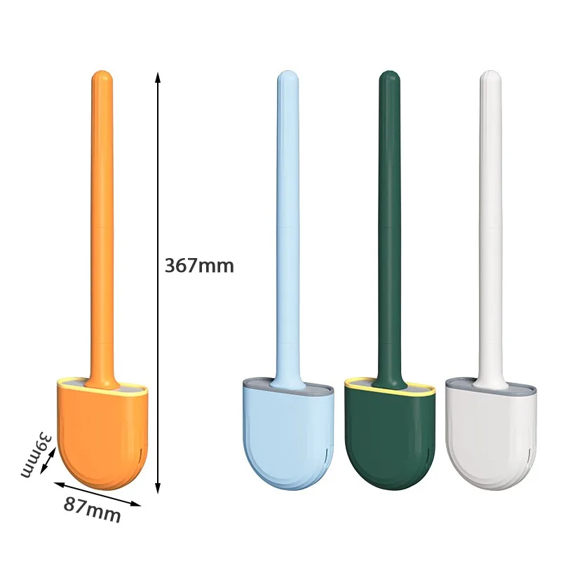 Складная Щетка для унитаза щетка с держателем настенная плоской головкой и