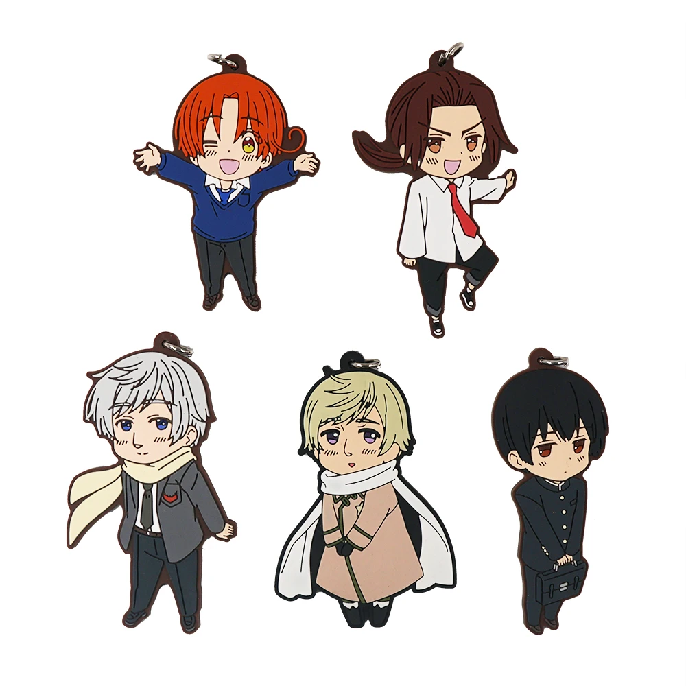 Axis Power Hetalia аниме APH The World мерцающий Повседневный Ver резиновый брелок | Украшения и