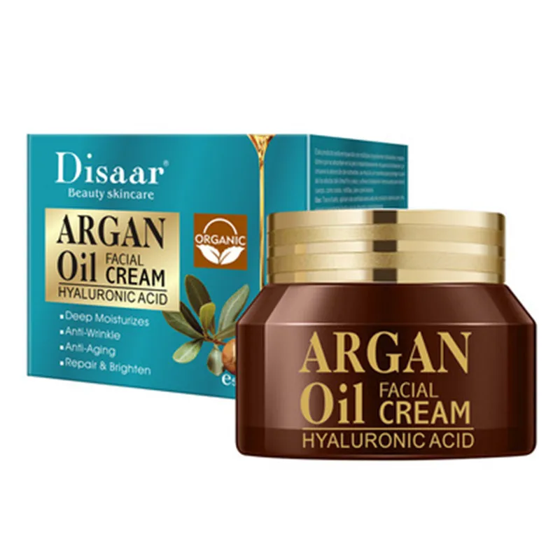 

Moroccan Argan Oil Cream Repairing Brightening Moisturizing Firming Smoothing ​Improve Fine Lines Shrink Pores Face Care 50ML