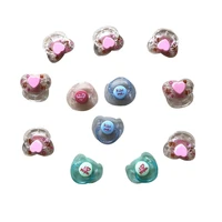 10 pieces lot special design magnet pacifiers for silicone reborn dolls pacifiers nipples lovely magnetic dummy fit for diy
