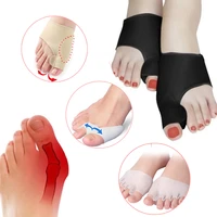 2pair bunion corrector gel pad stretcher nylon hallux valgus protector guard toe separator orthopedic correction protector