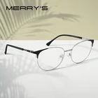 MERRYS дизайнерские женские Ретро оправа для очков в стиле кошачьи глаза модные женские очки для близорукости по рецепту оптические очки S2126