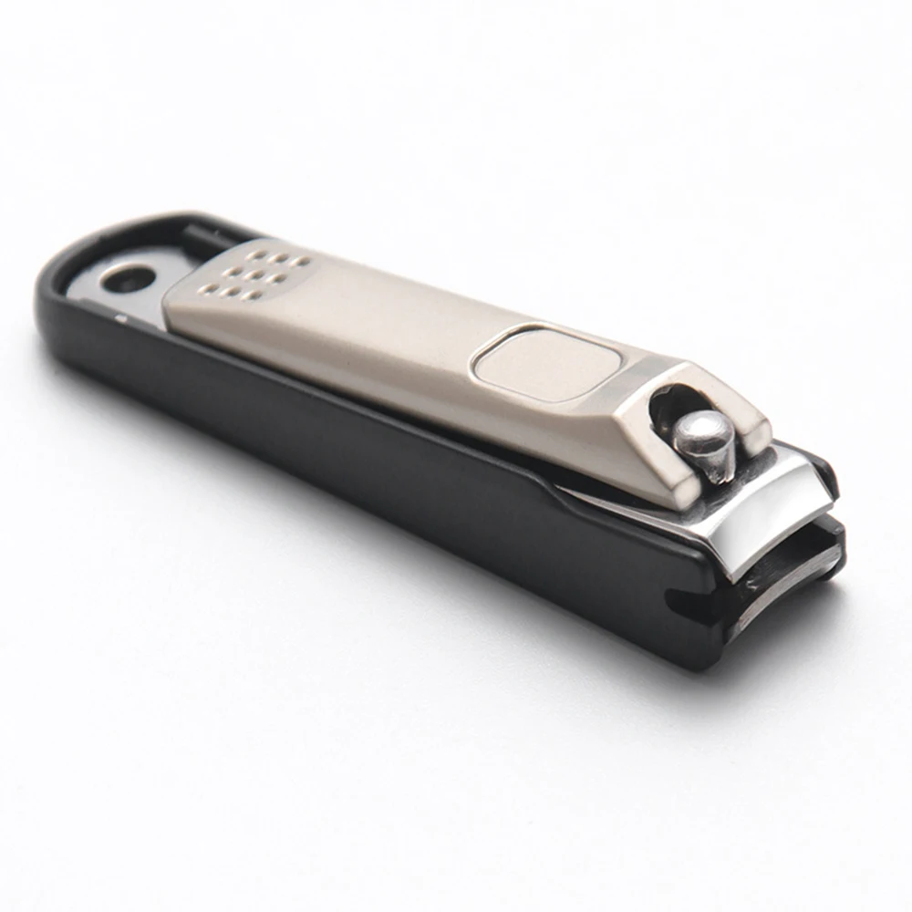 Портативные Нескользящие кусачки для ногтей из нержавеющей стали против брызг