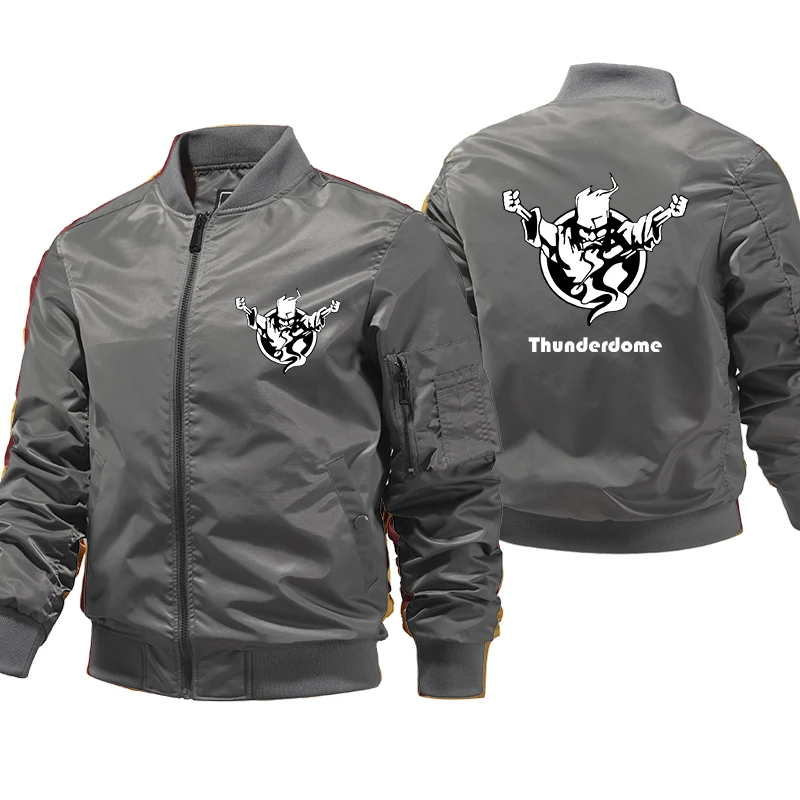 Men's thick aviator Bomber Thunderdome jacket streetwear windbreaker coat plus size | Мужская одежда