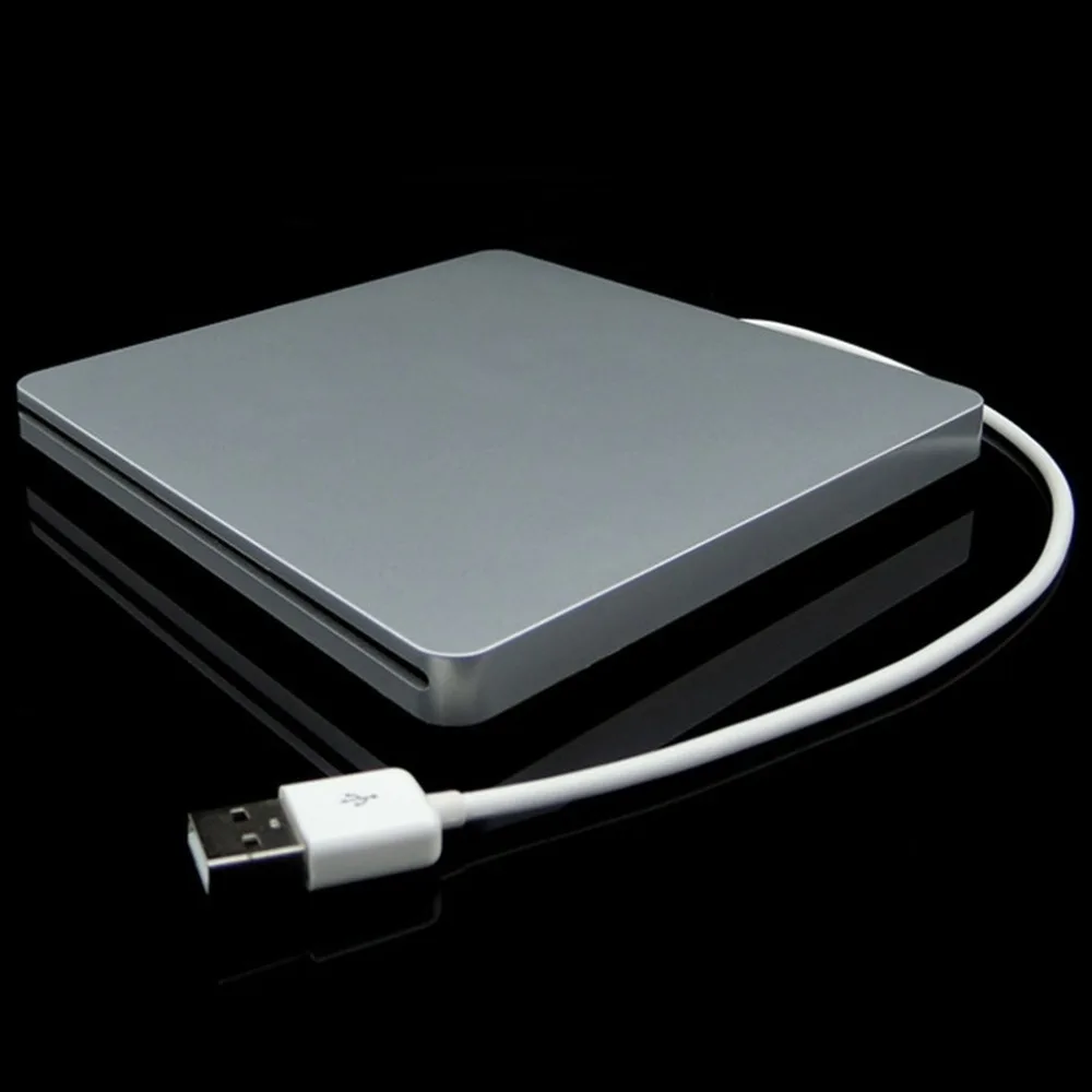 

DVD-RW Laptop External DVD Burner Drives Box USB 2.0 Enclosure Case Suction Super Slim USB 2.0 Slot DVD Portatil Drive blu ray