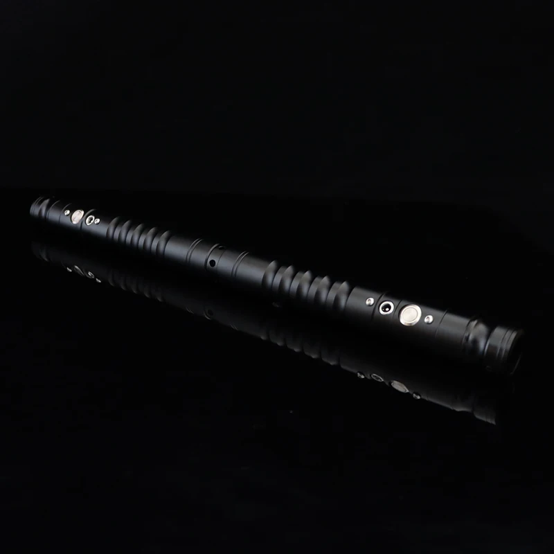 Sable de luz de 75cm, espada de juguete con carga dos en uno conmutable, 7 colores, RGB, iluminaci&oacute;n y sonido, mango de Metal completo, para Cosplay-5