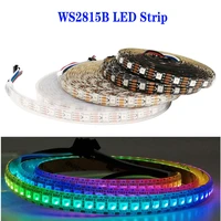 dc12v ws2815 luces led strip light individually addressable 5050 rgb 4pin dual signal pixels breakpoint resume ip30 ip65 ip67