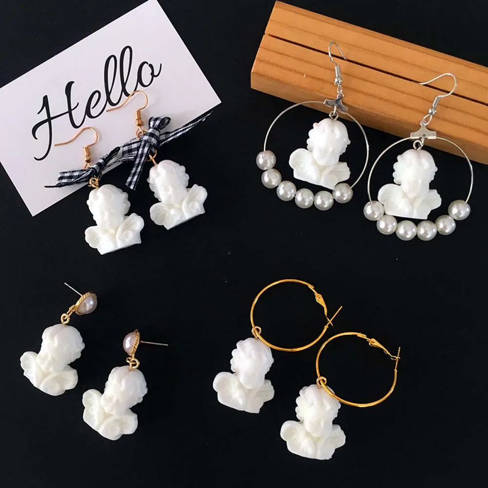 Женские серьги-подвески в стиле Харадзюку креативные милые серьги-капельки