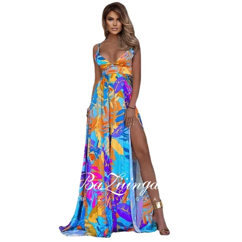 

Bohemian Style Evening Dresses Long Woman Gown Robe De Soir Parties Vintage Bride Dress Prom Party Gowns Hi Shy Bridal