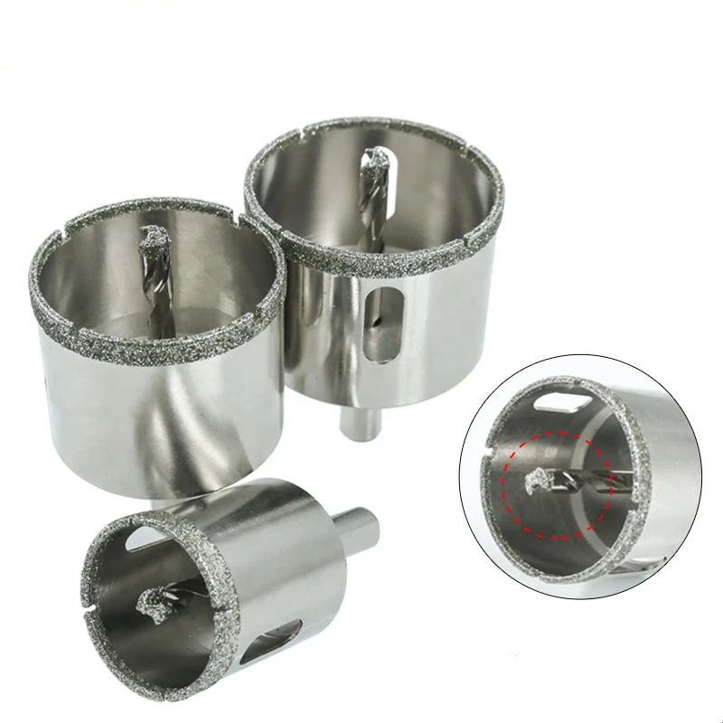

16-100mm Marble Tiles Glass Hole Opener Punchers Core Drill Bit Brocas