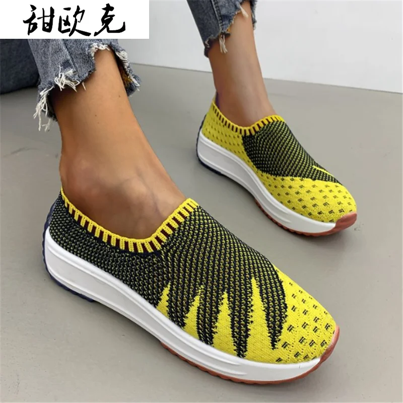 Новинка 2020 года Сезон осень Женская Вулканизированная обувь Модная дышащая