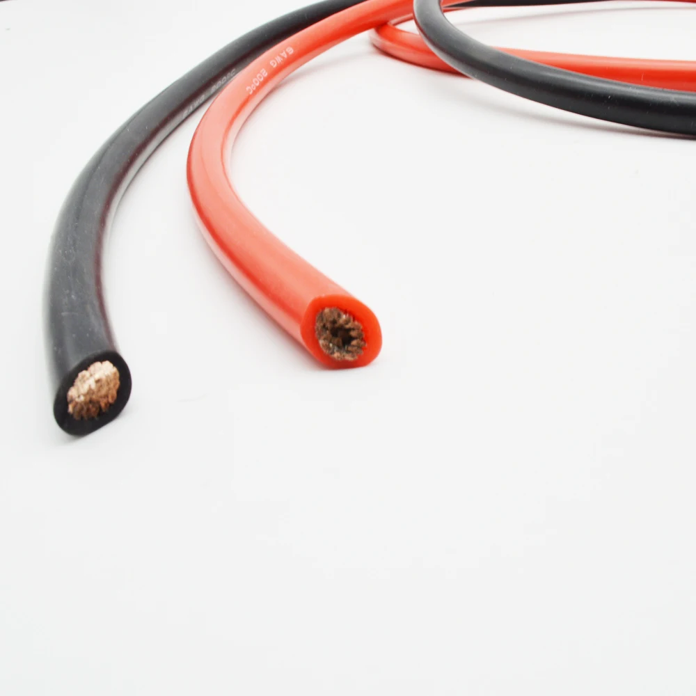 SHENGPAI 4AWG термостойкий провод 1 метр мягкий силиконовый медный Электрический