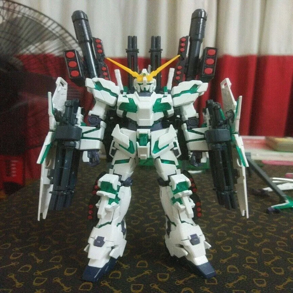 Сборная модель робота сделай сам маленькое украшение декоративная Gundam полностью