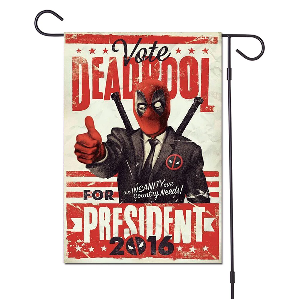 Домашний декор DP x force садовые флаги баннеры Стэн ли память внутренний двор открытый вечерние декоративный флаг для сада 12x18 дюймов