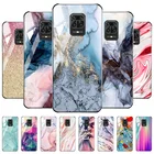 Чехол Poco X3 Pro M3 для Xiaomi Redmi Note 9 10 Pro 10S 8 9s 11T 10T Funda Redmi9 9C NFC мраморный стеклянный чехол для Xiaomi Mi 11 Lite