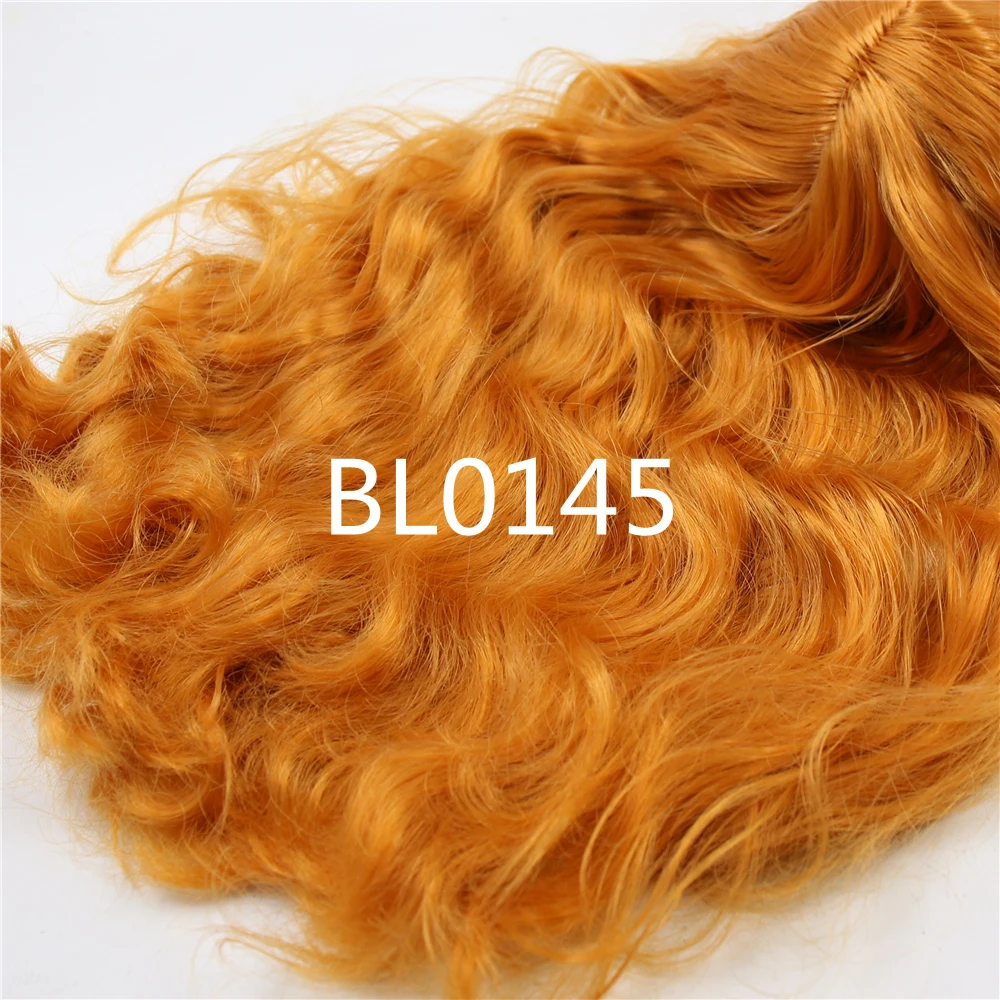 DBS blyth кукла icy RBL парики для головы оранжевые волосы прямые короткие DIY Аниме парик