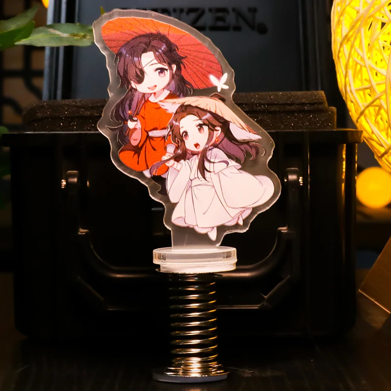 

Anime Game Tian Guan Ci Fu Hua Cheng Xie Lian Acrylic Spring Stand Figure Model Plate Double Sided Ornaments Xmas Gifts New