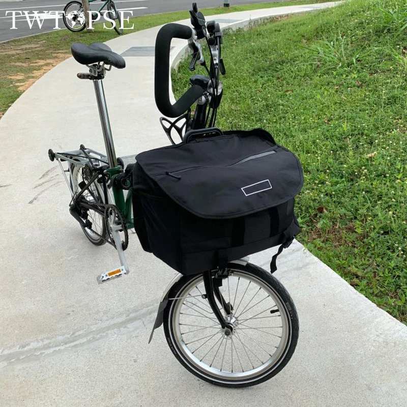 TWTOPSE S сумка чехол для Brompton складной велосипед водонепроницаемые сумки для велосипедов крышка багажная корзина Передняя Замена непромокаемая крышка