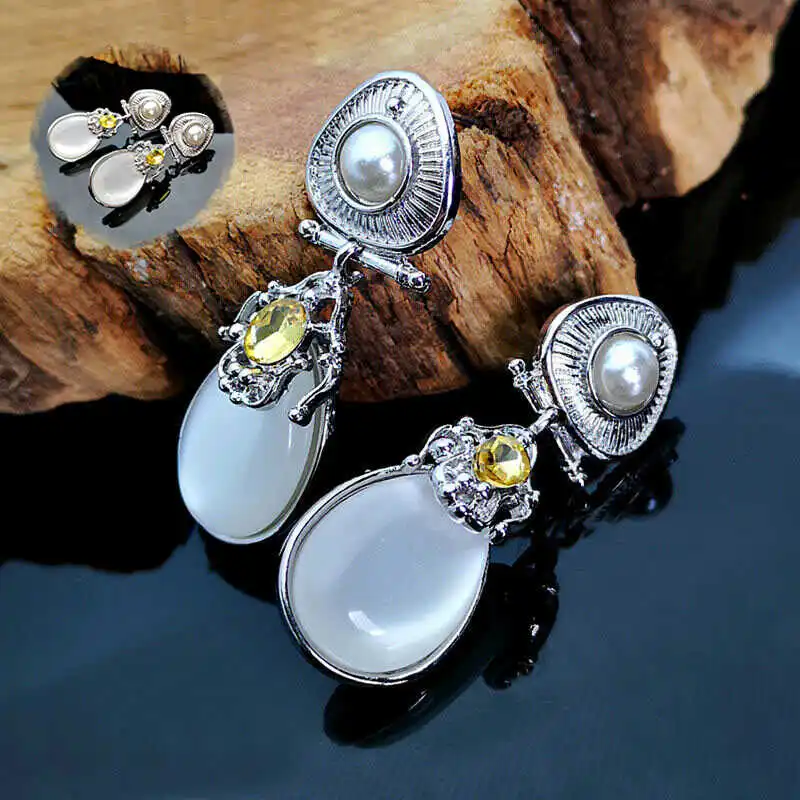 Женские серьги-гвоздики с жемчугом | Украшения и аксессуары