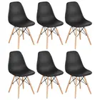Стулья 6 шт.комплект, барные стулья, современные барные стулья, обеденные стулья, стулья для гостиной, барная мебель HWC