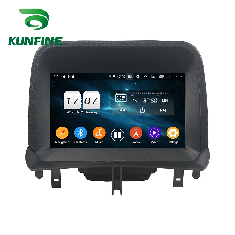 Автомобильный мультимедийный плеер Android 9 0 Восьмиядерный 4 Гб ОЗУ 64 ПЗУ DVD GPS