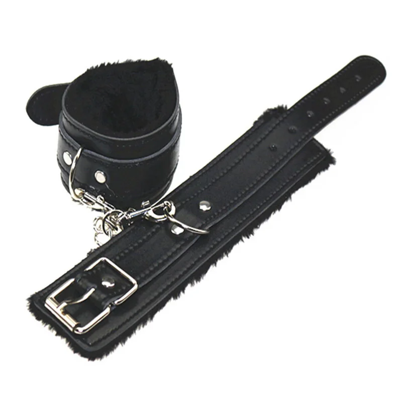 2019 2 шт./компл. кожаные наручники с секс хлыст флоггер для взрослых БДСМ