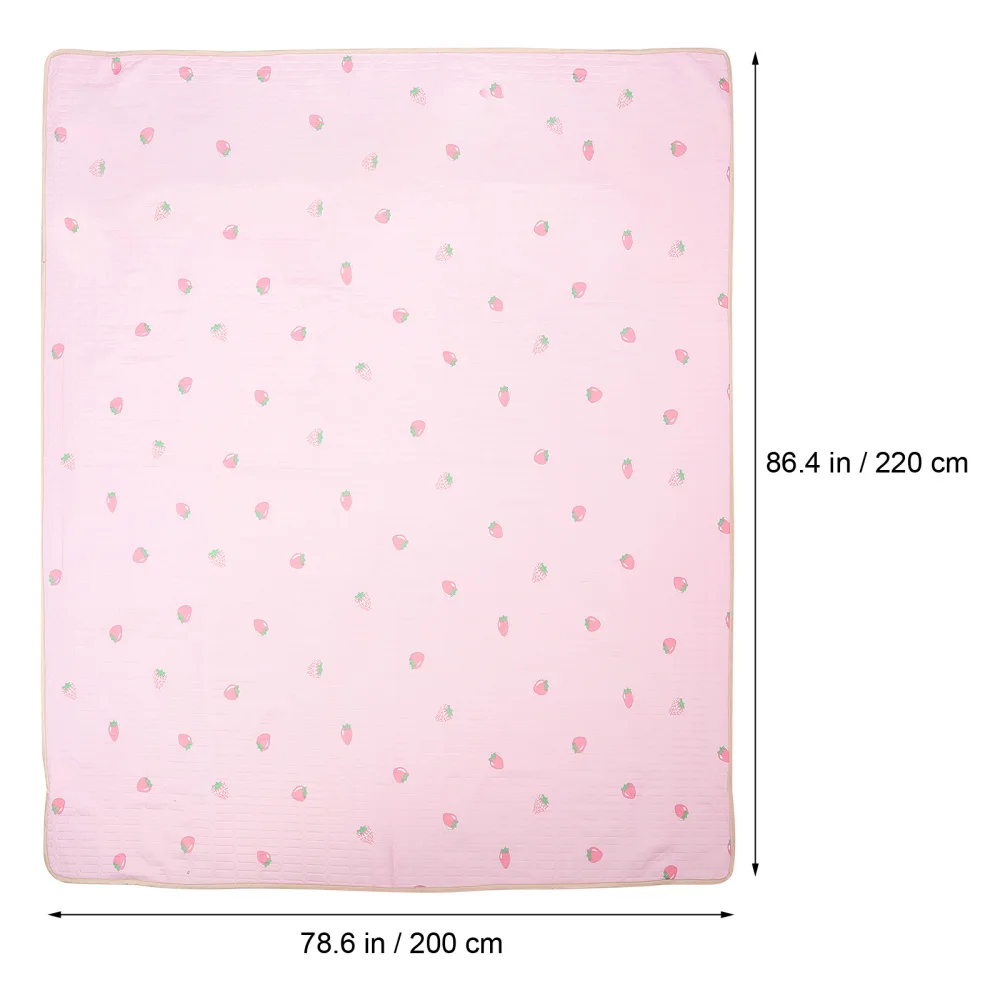 

3pcs Summer Bed Folding Conditioning Mattress Cool Sleeping Mat with Kids Pillow