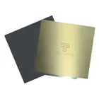 Удаление Рессорная сталь лист предварительно нанесенный пей гибкий магнитный Горячая наклейки для кровати 220x220 235x235 310x310 мм для CR10 Эндер 3 очаг H052