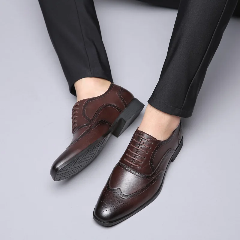 

Sapato Masculino Casual Shoes For Men Zapatillas Para Hombre Male Shoe Men's Zapatos Casual Cuero Leather Black Man