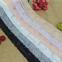 b 1s1284 1 4 7cm elastic soft thunder lace can be used for garment decoration and underwear decoration