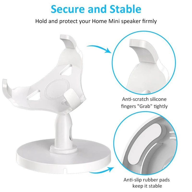Настольный держатель для Google Home мини голосовые ассистенты 360 градусов