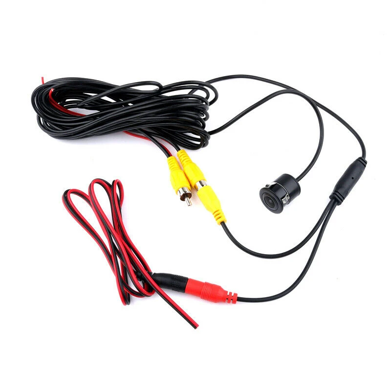 12V 60mA Waterproof HD Car Rear View Camera Driving Parking Monitor 170 Degree CMOS Sensors RCA Connector+Hole Opener | Безопасность и