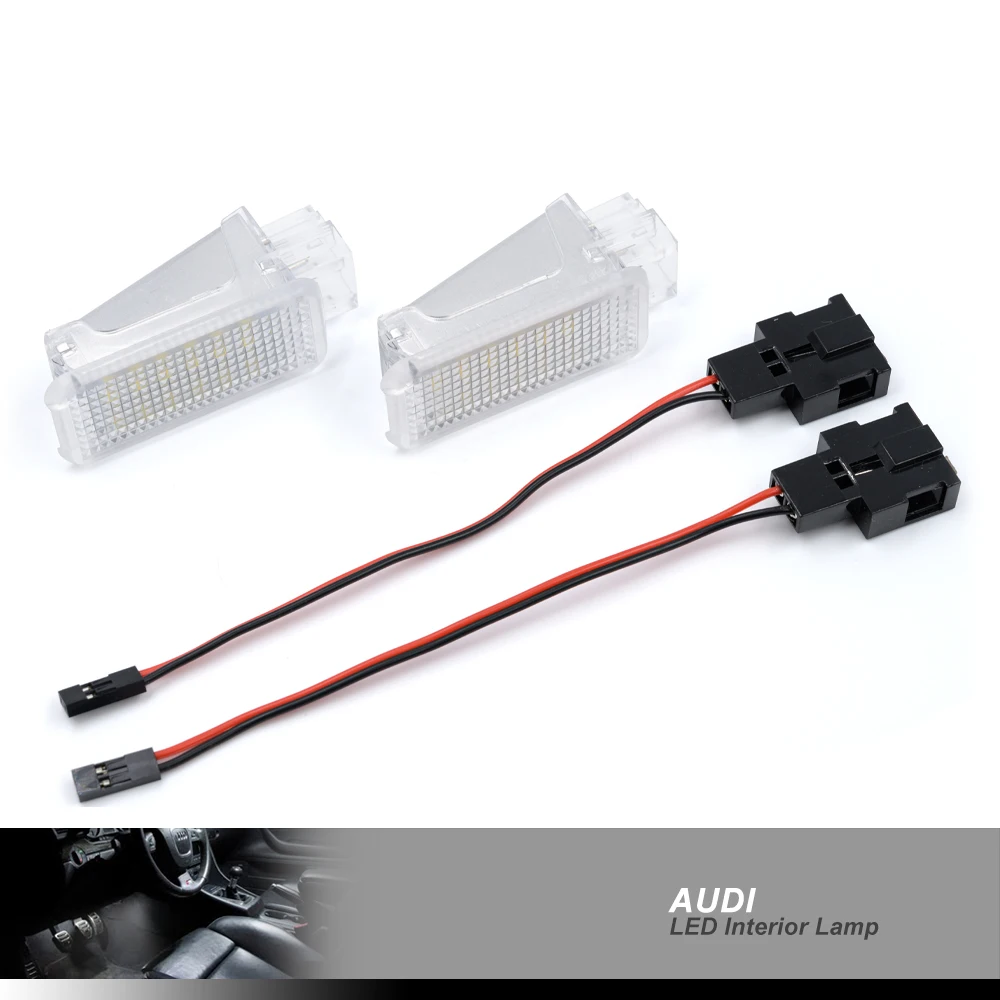 Фото Светодиодный внутренний светильник Footwell для чемодана Audi A2 A3 S3 A4 B5 B6 B7 B8 A5 S5 A6 C5 C6 A7 A8 RS4 RS6 R8 TT TTS №3