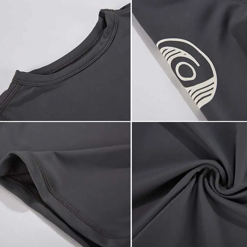 Детские купальники для девочек с длинными рукавами костюм серфинга UPF 50 +