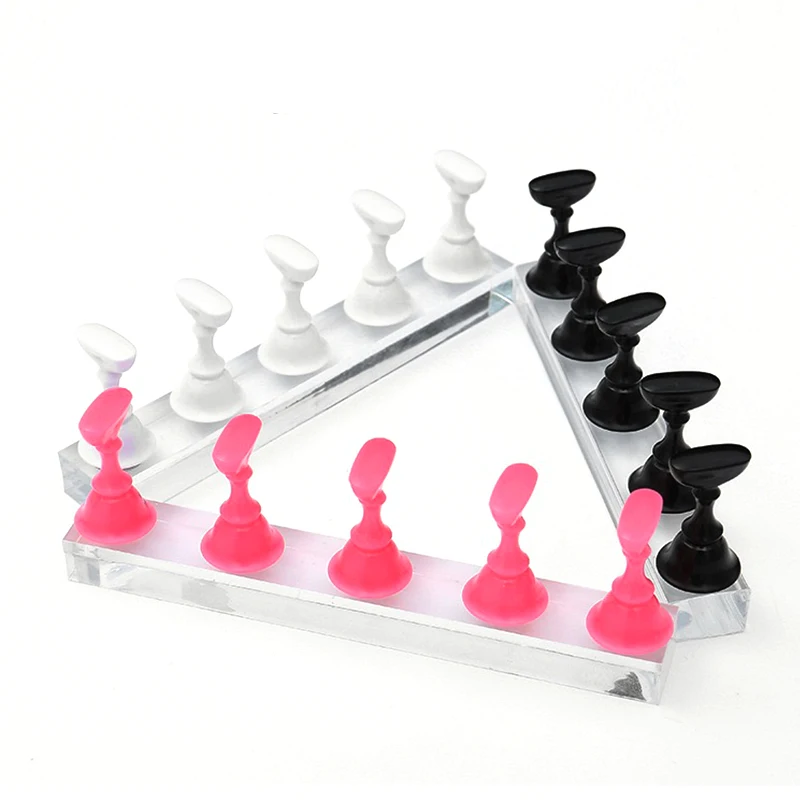 Держатель для ногтей тренировка опора магнитная основа магнитный дисплей рамка