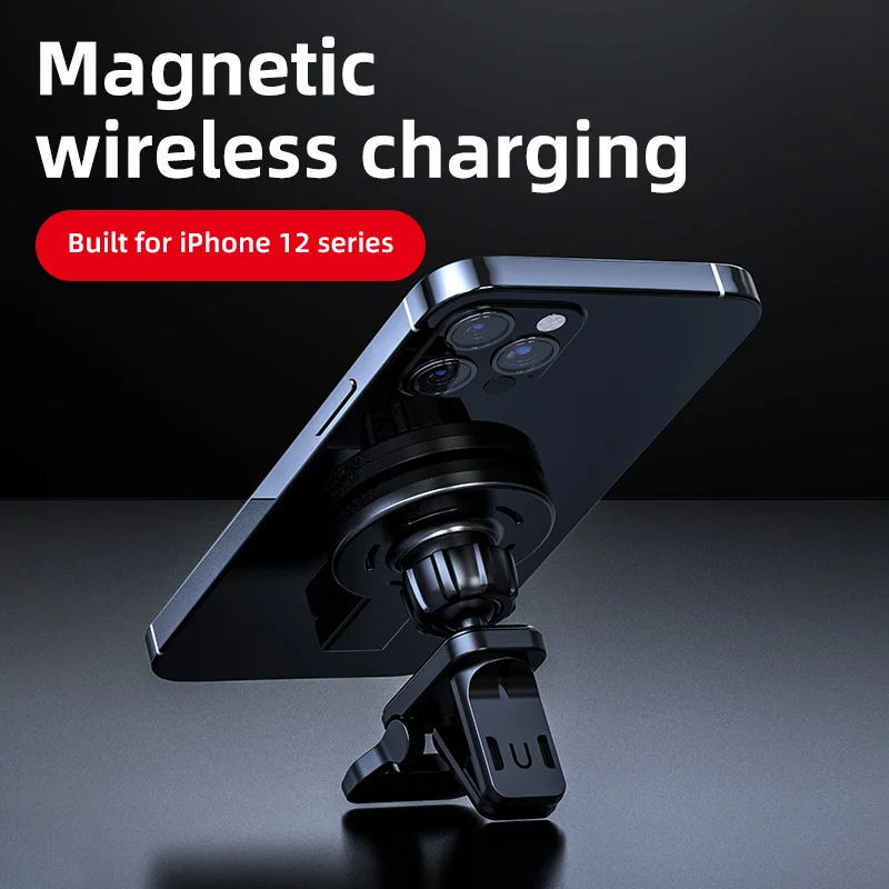 15w qi magnetic wireless car charger stand for iphone 12 mini1212 pro12 pro max holder fast charging vehicle air vent mount free global shipping