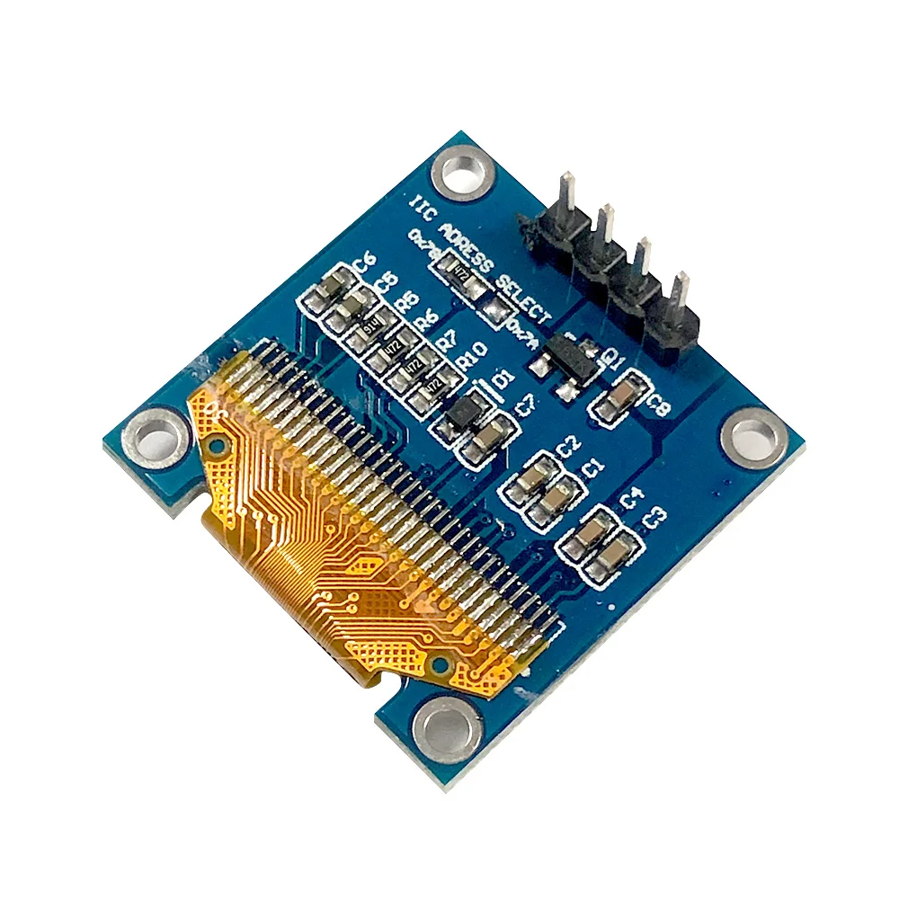 

Oled-дисплей 0,96 дюйма, IIC, серийный белый OLED-дисплей, модуль 128X64 I2C SSD1306 12864 фотоэлементов для Arduino