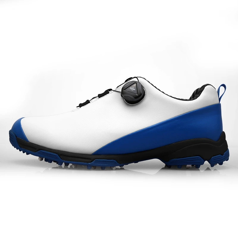Мужские кроссовки для гольфа дышащие водонепроницаемые Нескользящие спортивные